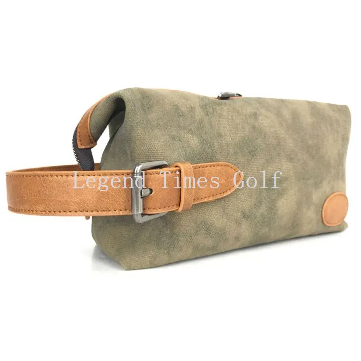 Canvas Golf Accessories Pouch